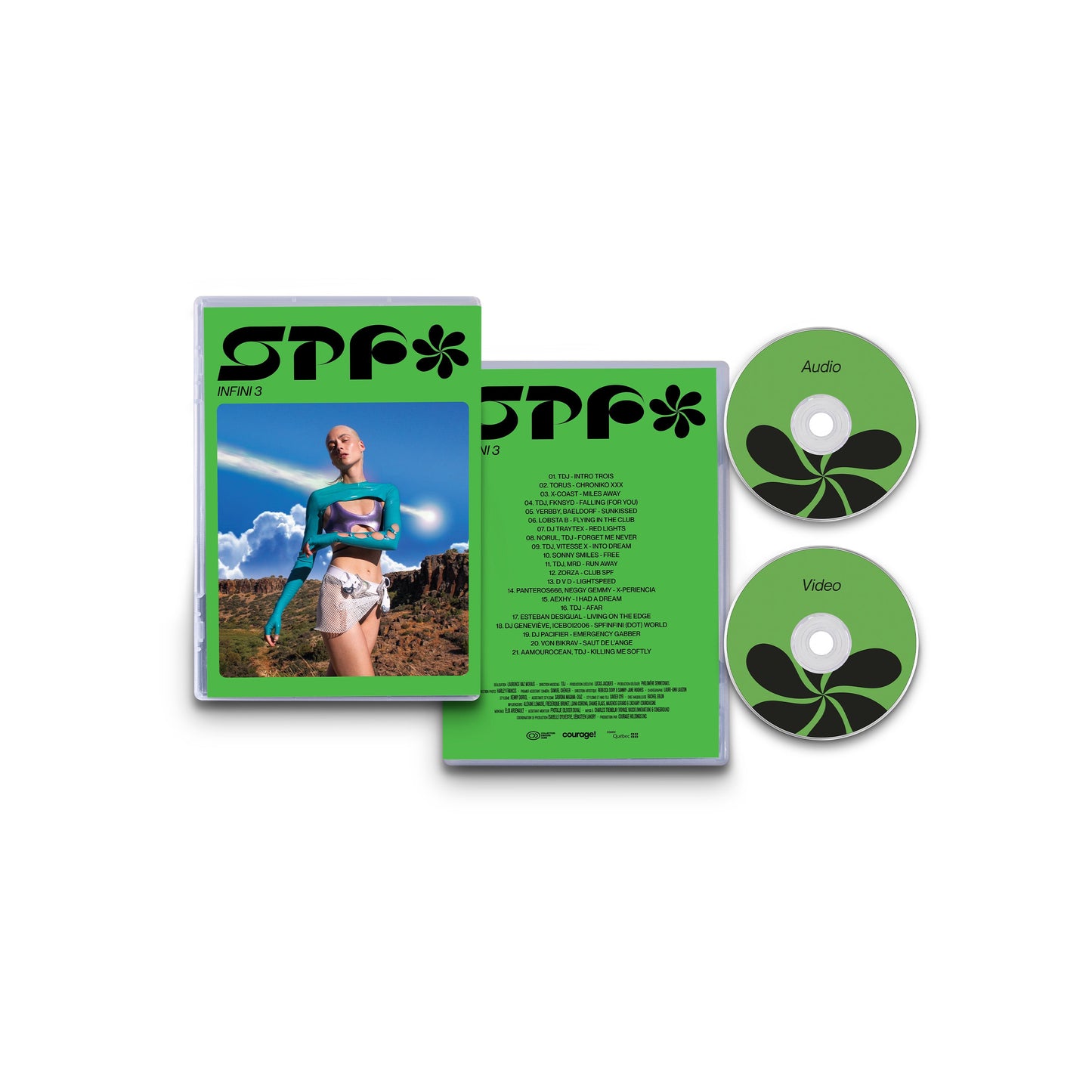 SPF INFINI TRILOGY: 3xCD/DVD + Poster & Bracelet Bundle