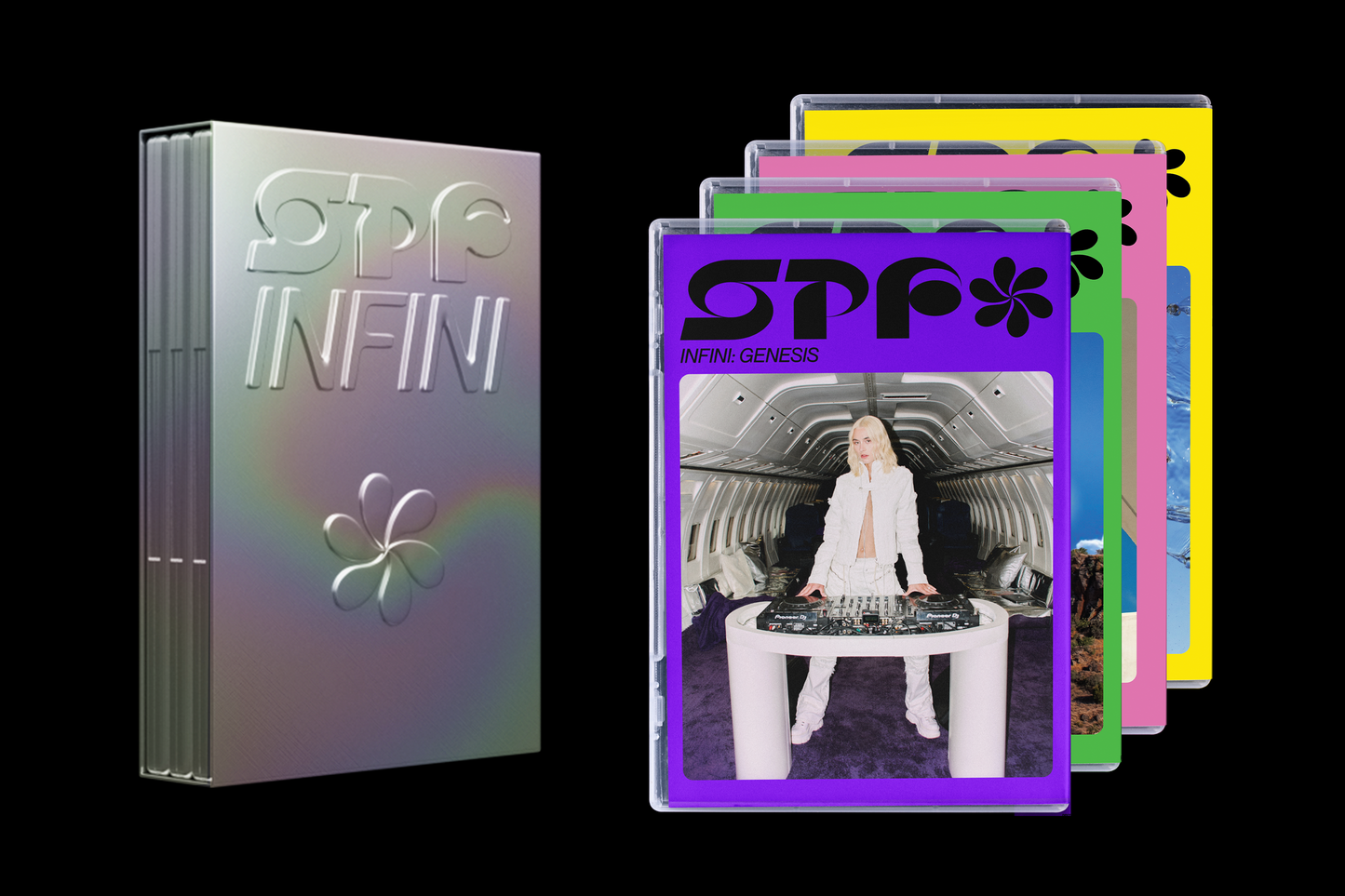 SPF INFINI TRILOGY + SPF INFINI: GENESIS : 4xCD/DVD + Poster & Bracelet Bundle