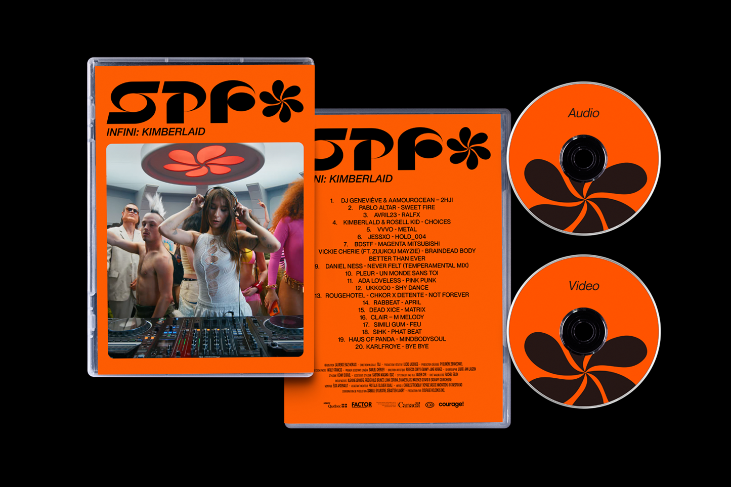 SPF INFINI: KIMBERLAID: CD/DVD + Poster & Bracelet Bundle (Copy)