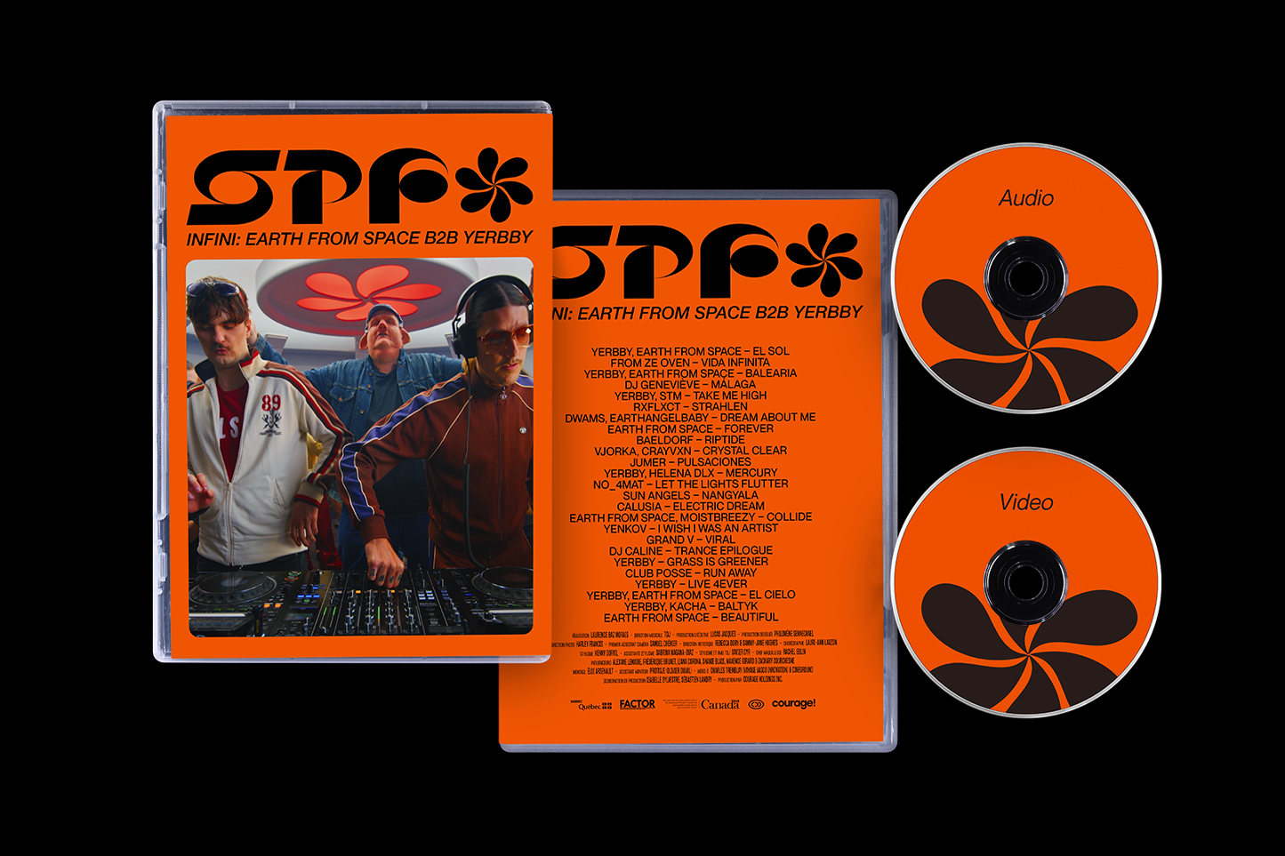 SPF INFINI: EARTH FROM SPACE B2B YERBBY: CD/DVD + Poster & Bracelet Bundle