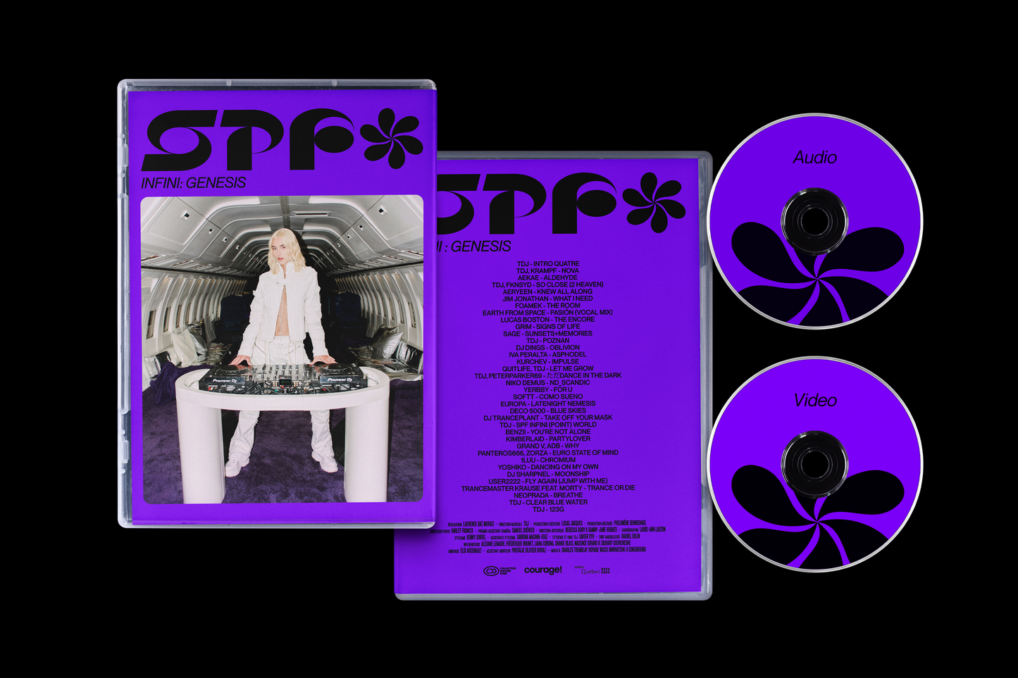 SPF INFINI TRILOGY + SPF INFINI: GENESIS : 4xCD/DVD + Poster & Bracelet Bundle