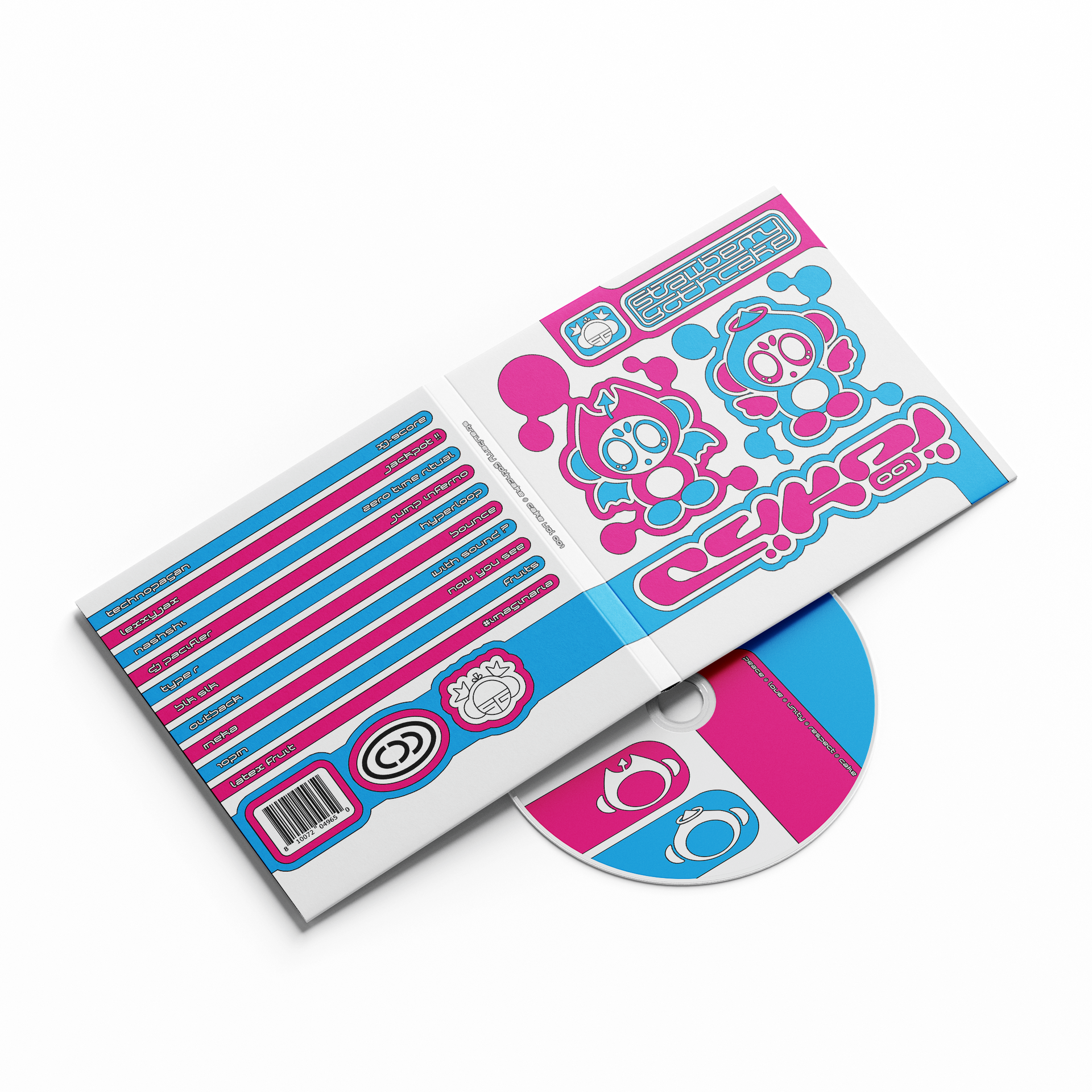 アルバム・スクラップ cake CAKE! by Strawberry Gothcake Compact Disc – Collection