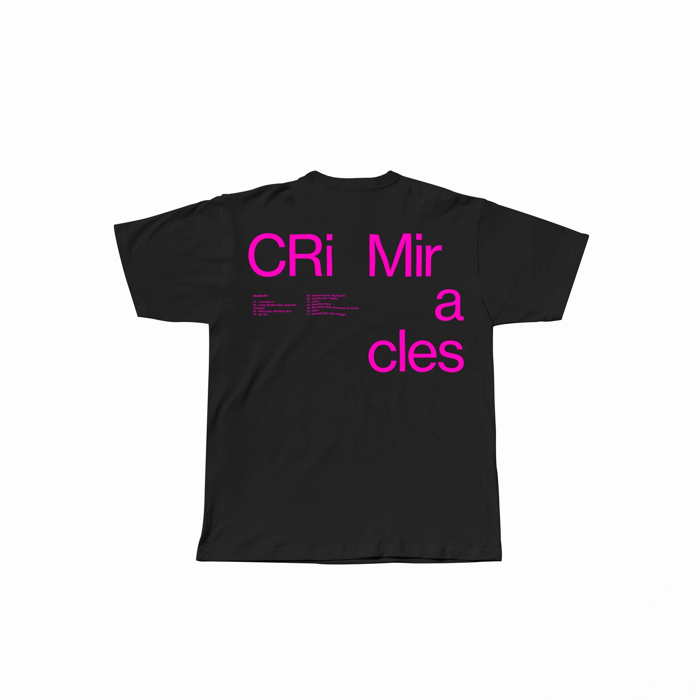 Miracles T-Shirt - Black